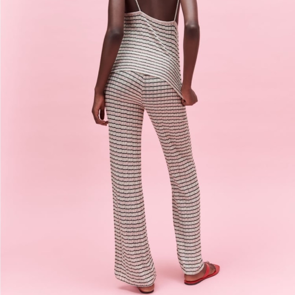 ZARA wide leg pants.